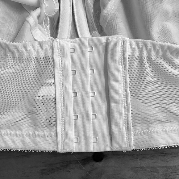 Bali Bra 50DDD Underwire White NWT - Picture 6 of 10